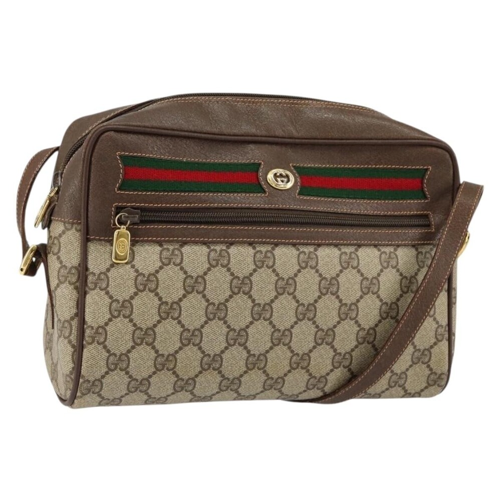 Gucci Vintage Ophidia GG Canvas and leather Small